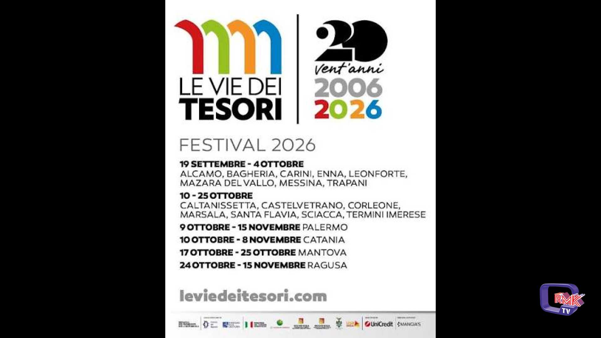 Le vie dei Tesori. Rinviato a domani a Sciacca l'inizio del festival
